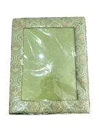 Green Floral Fabric Photo Frame (New)