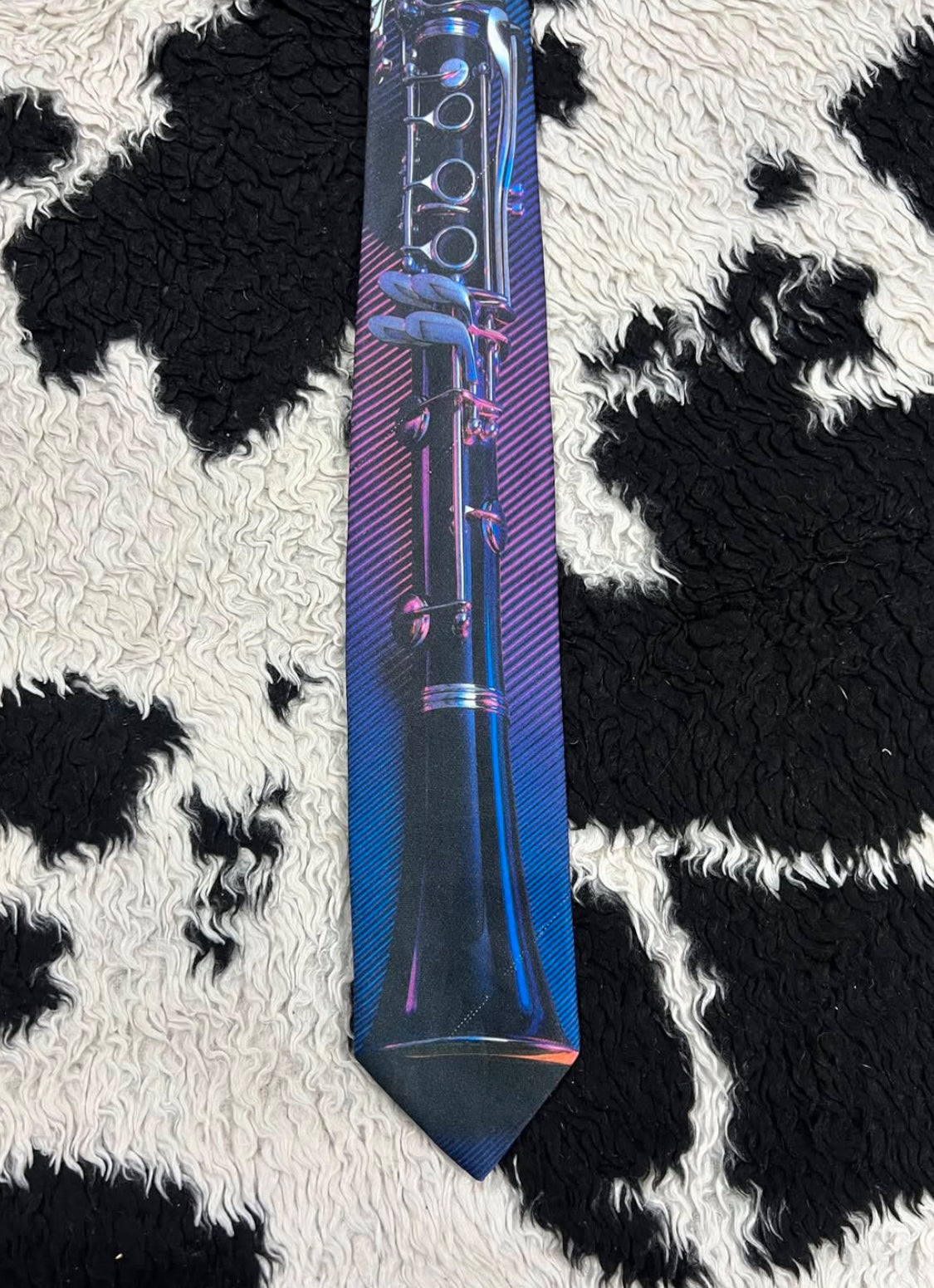 Vintage 1992 Ralph Marlin Clarinet Tie