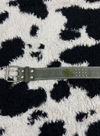 Green Floral Belt