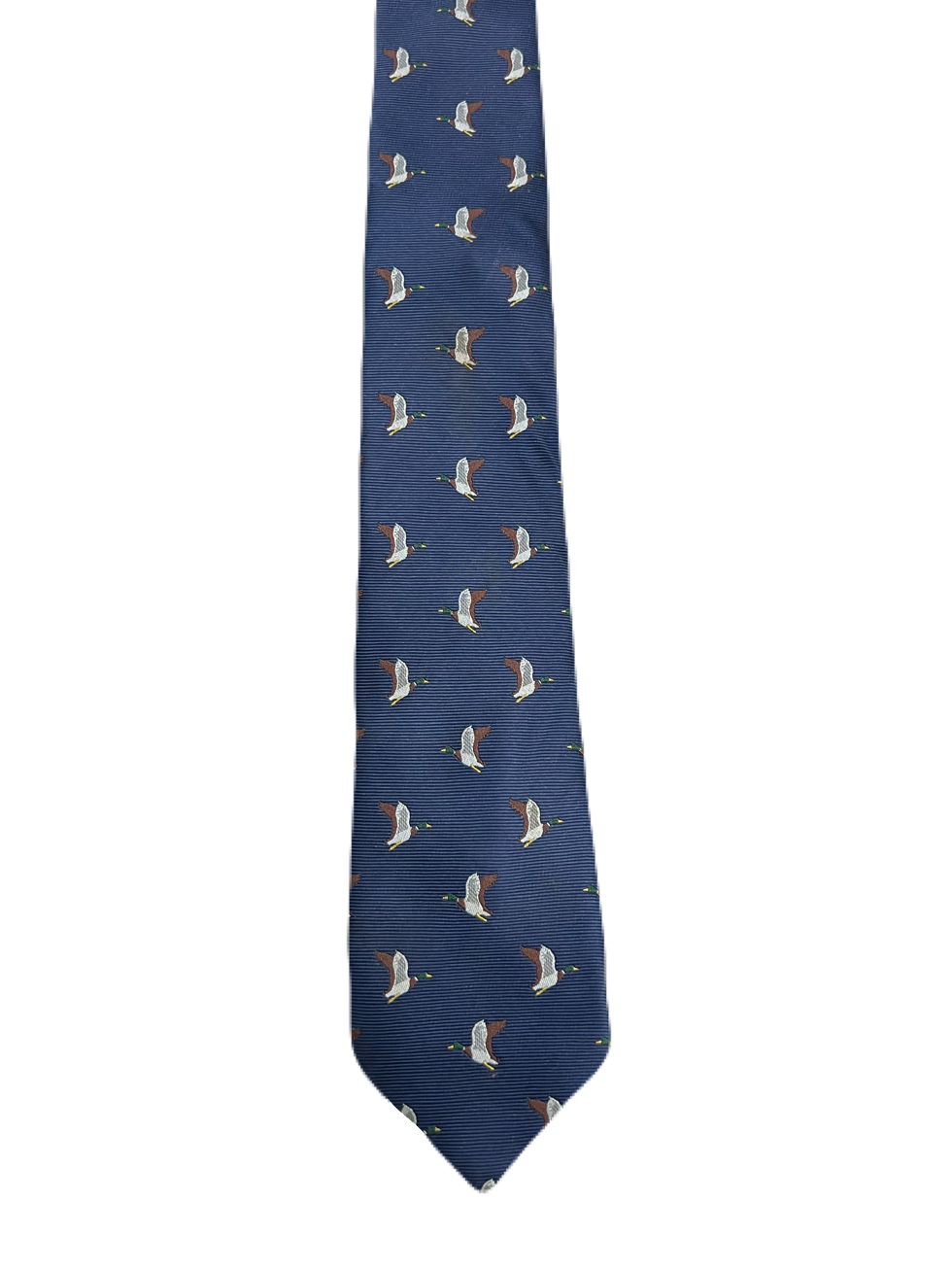 Butler & Webb Flying Mallards Narrow Tie