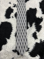 Fox & Chave Black and White Tie