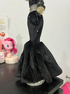 Black Dress Jewelry Mannequin