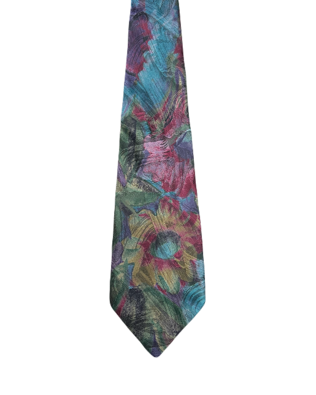 Gilt Edge Blue & Pink Floral Tie