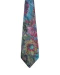 Gilt Edge Blue & Pink Floral Tie