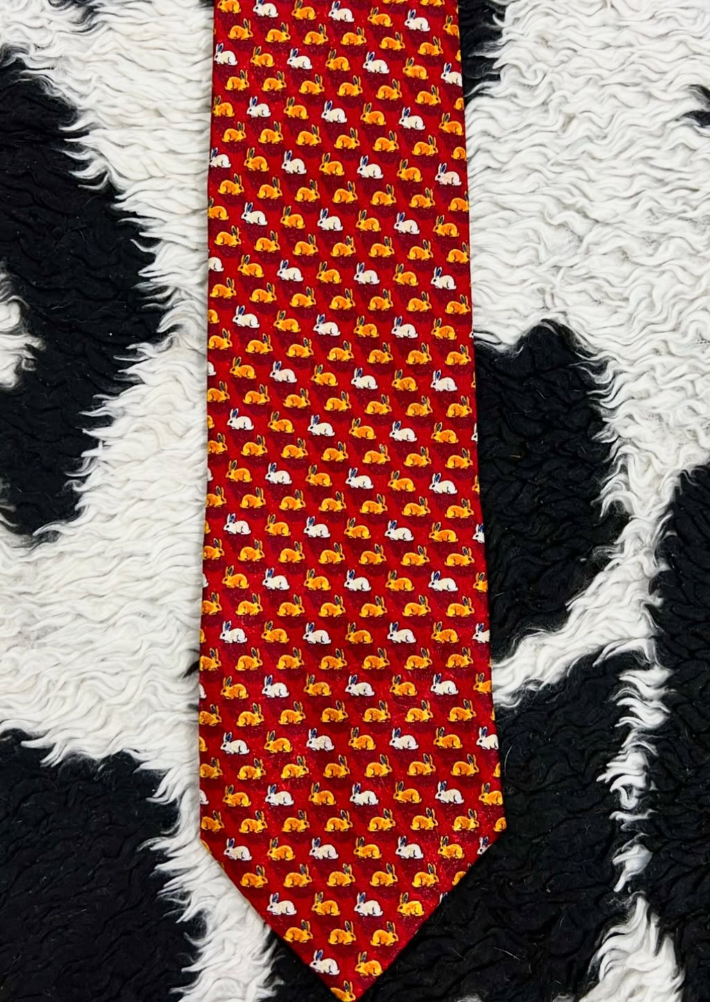 Whimsical Bunny Rabbits Tie