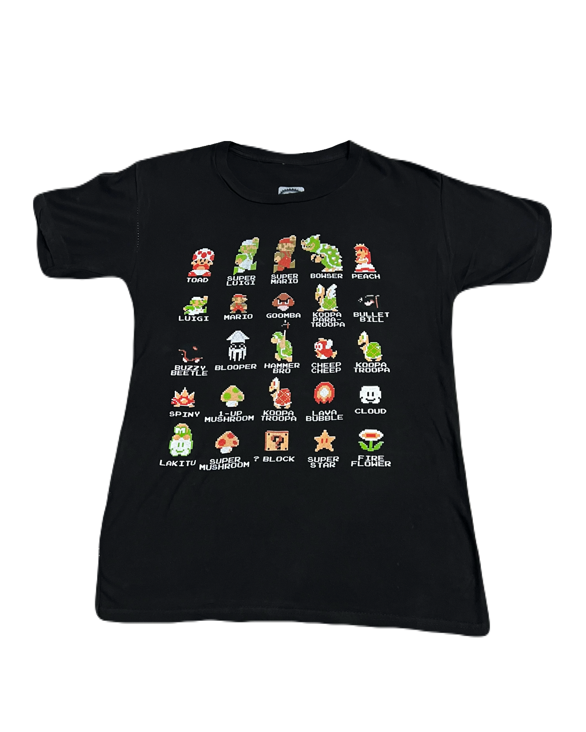 Super Mario Characters Tee (Large)