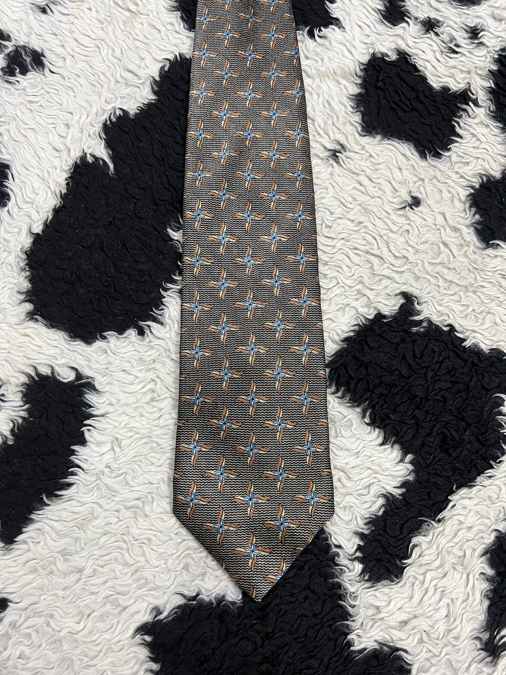 Zylos Embroidered Tie
