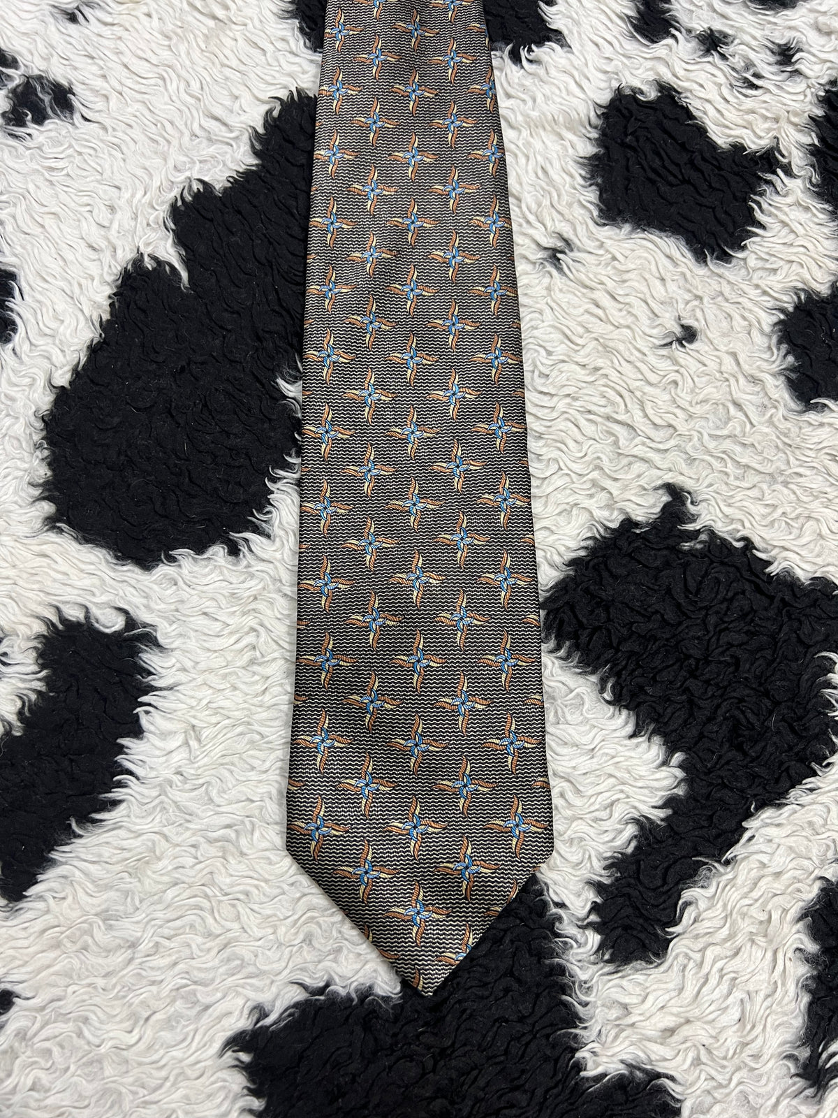 Zylos Embroidered Tie