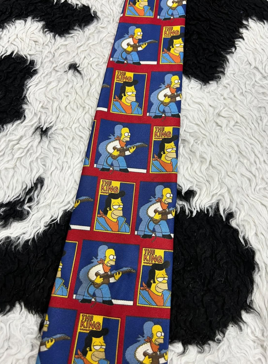 Homer Simpson "The King" Tie
