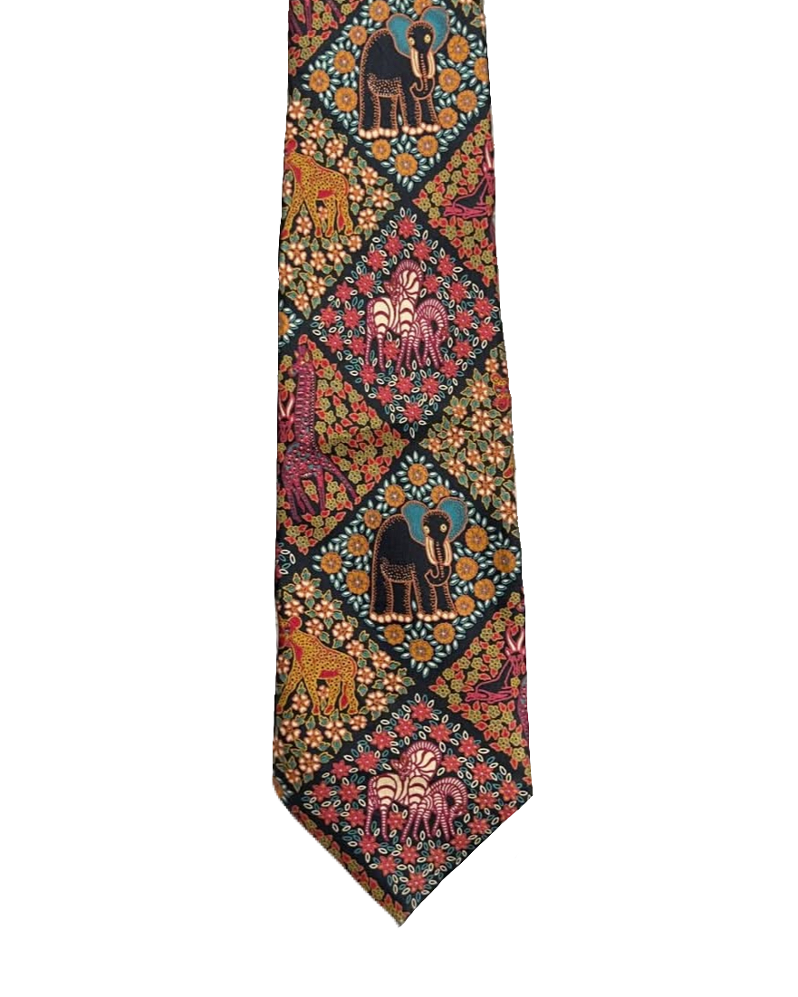 Pierre Balmain Elephants Tie