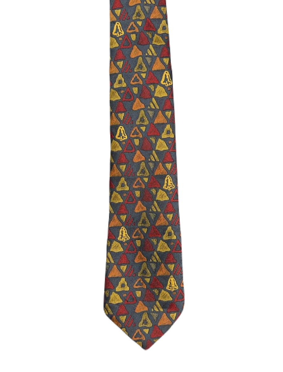 Bell's Geometric Embroidered Tie