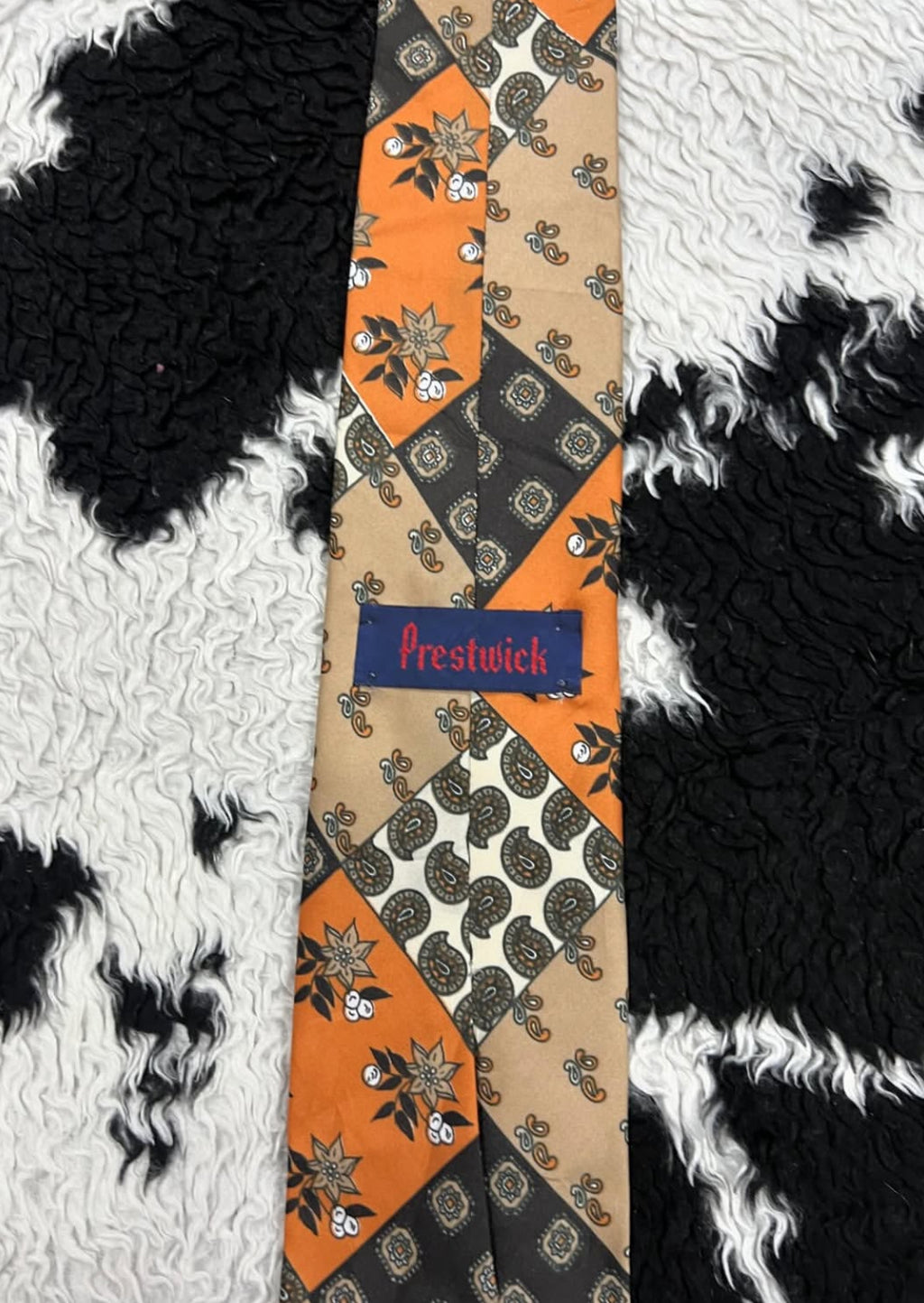 Prestwick Paisley Patch Tie