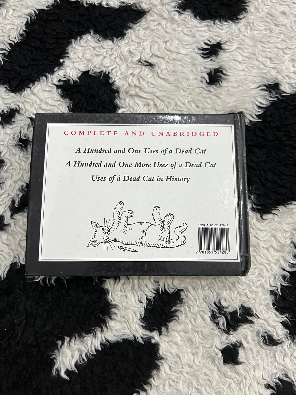 Vintage "Complete Used of a Dead Cat" Book