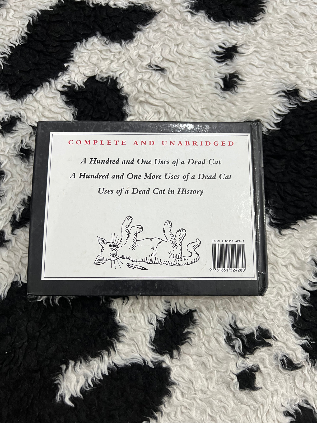 Vintage "Complete Used of a Dead Cat" Book