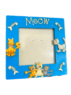 Cats "Meow" Photo Frame