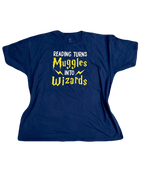 "Reading Turns Muggles into Wizards" Harry Potter Tee (Extra Large)