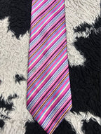 Pink Striped Tie