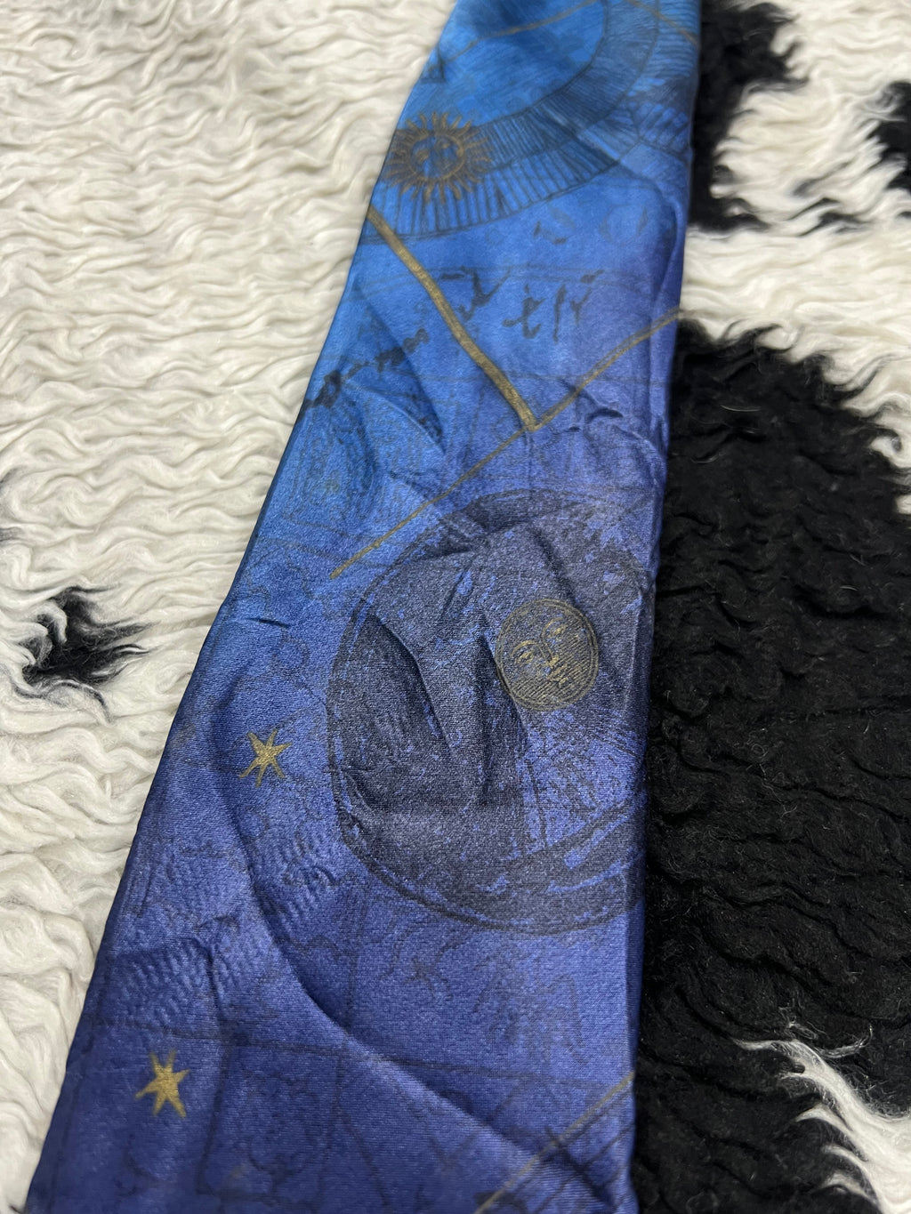 Celestial Graphic Tie