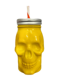 Dead Man's Fingers Yellow Skull Jar Mug
