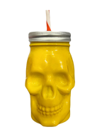 Dead Man's Fingers Yellow Skull Jar Mug