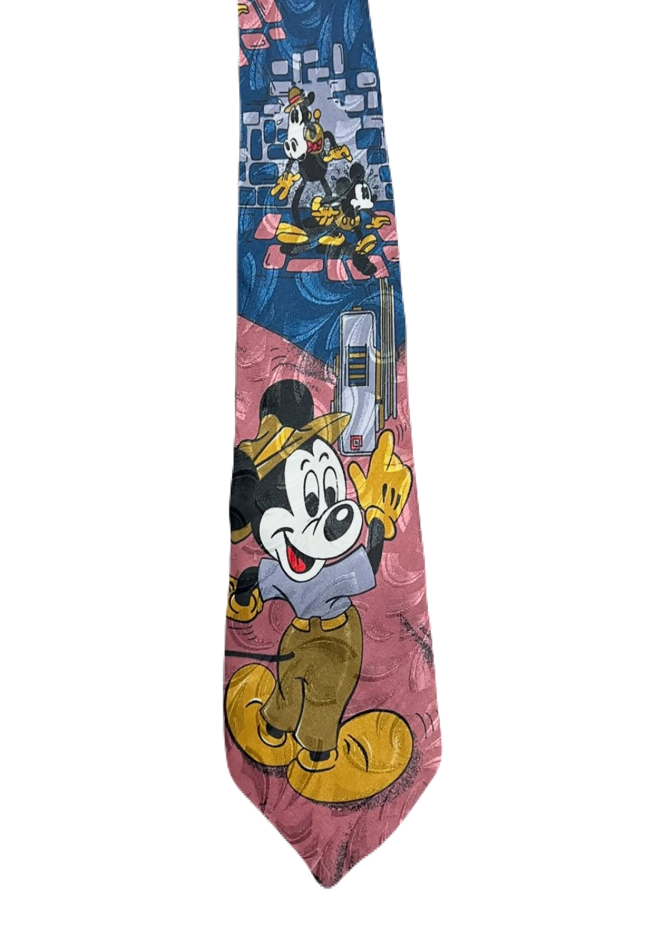 Vintage Disney Mickey Mouse Bulgury Tie