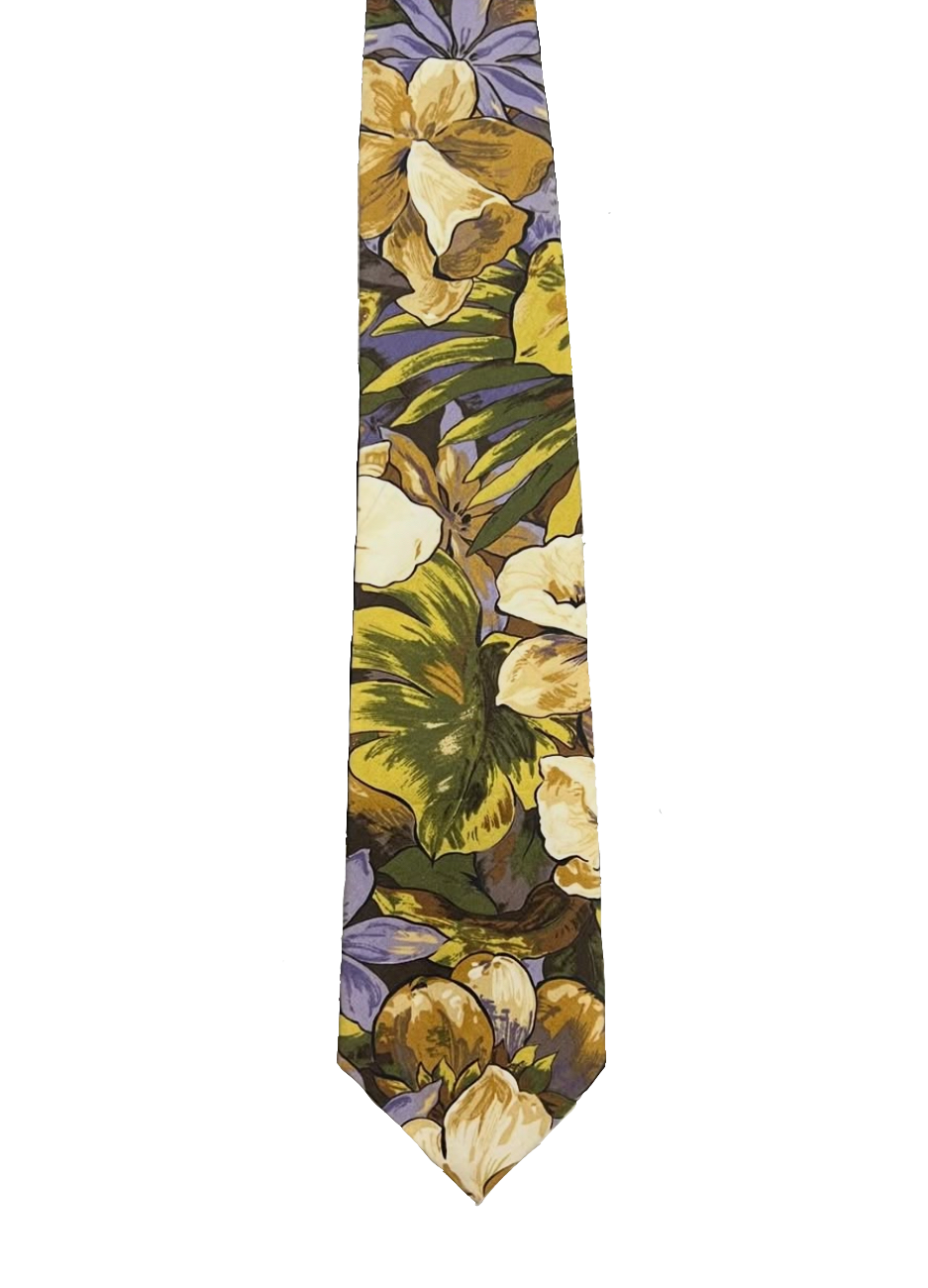 West Indies Floral Tie
