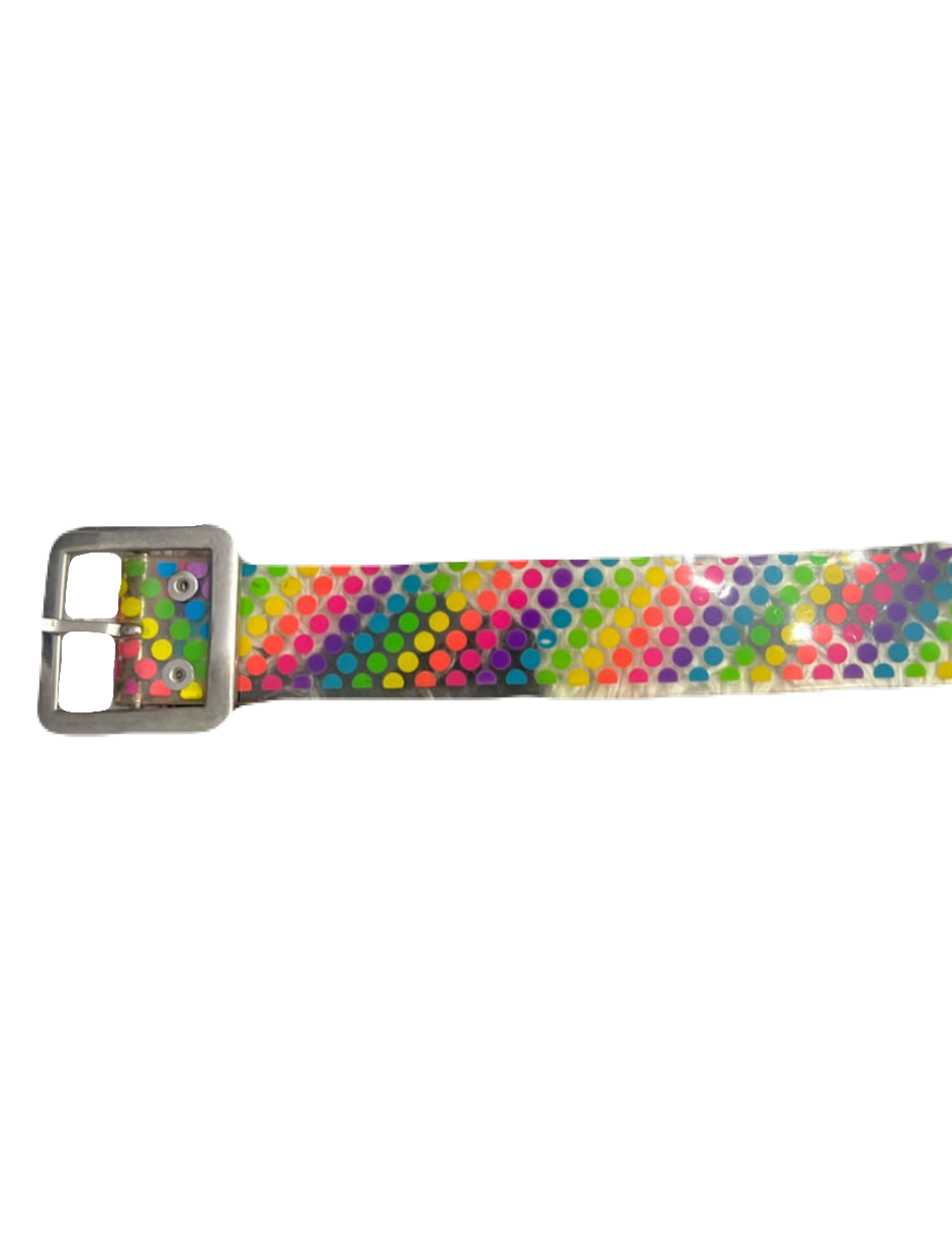 Transparent Rainbow Belt
