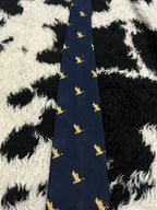 Flying Mallards Embroidered Tie