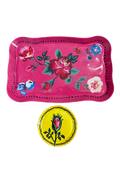 Hand-Painted Jewelry Trays (Set of 2)