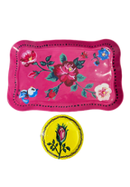 Hand-Painted Jewelry Trays (Set of 2)