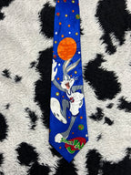Space Jam Basketball Bugs Bunny Tie