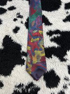 Burton Fully Embroidered Stars Tie