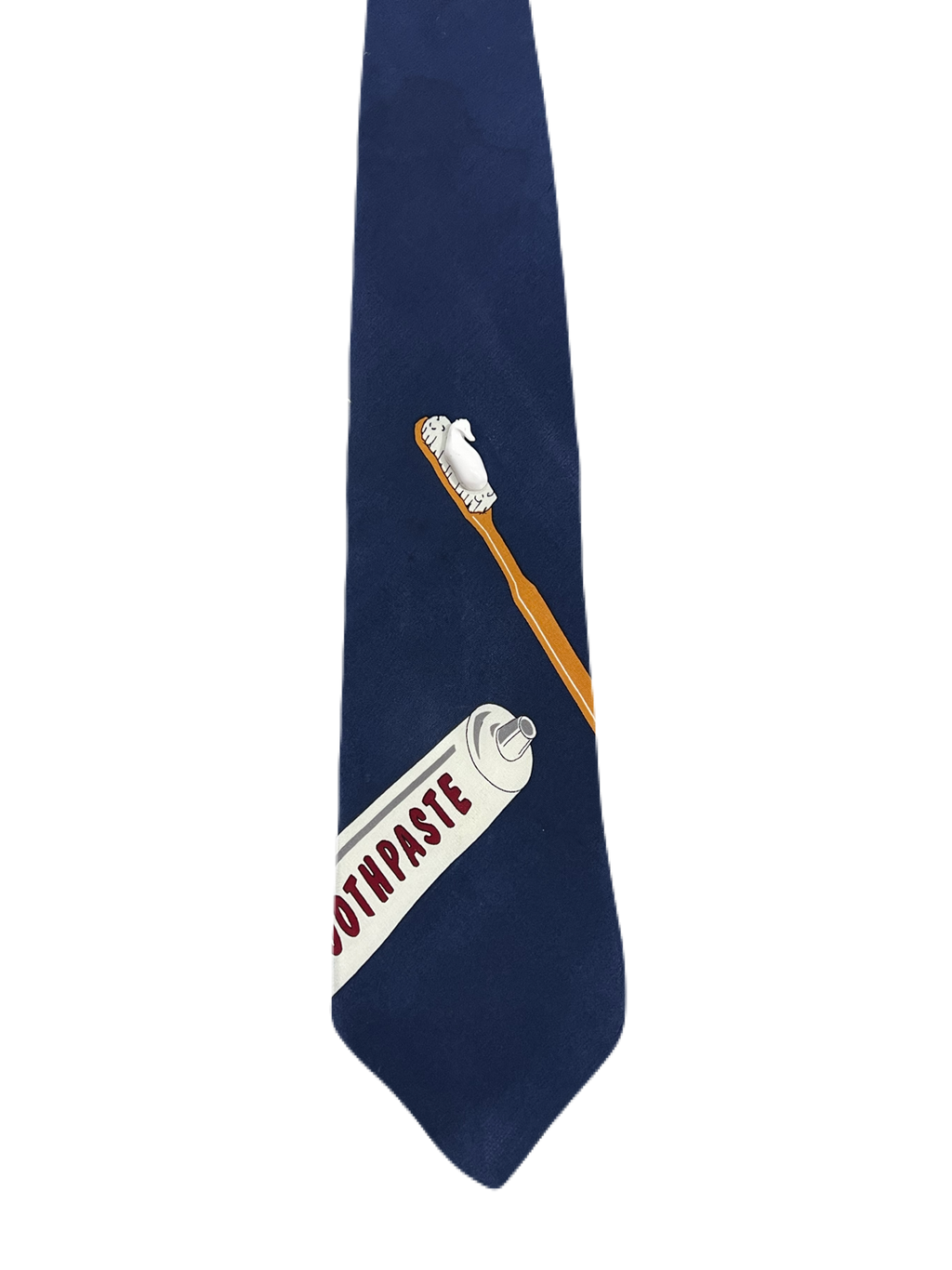 3D Vintage 1994 Vicky Davis "Brush Daily" Toothpaste Tie