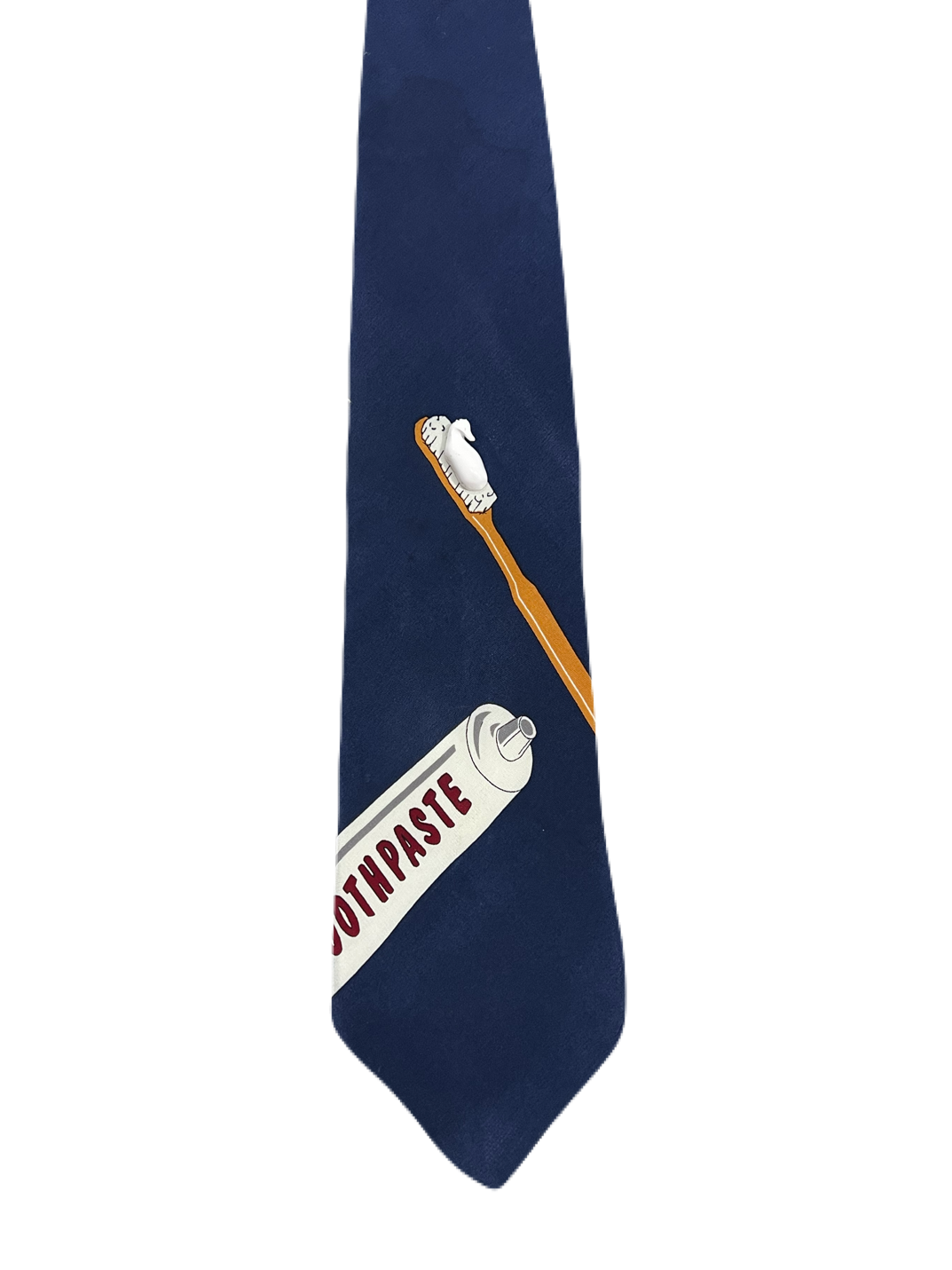 3D Vintage 1994 Vicky Davis "Brush Daily" Toothpaste Tie