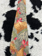 Pomegranate Graphic Tie
