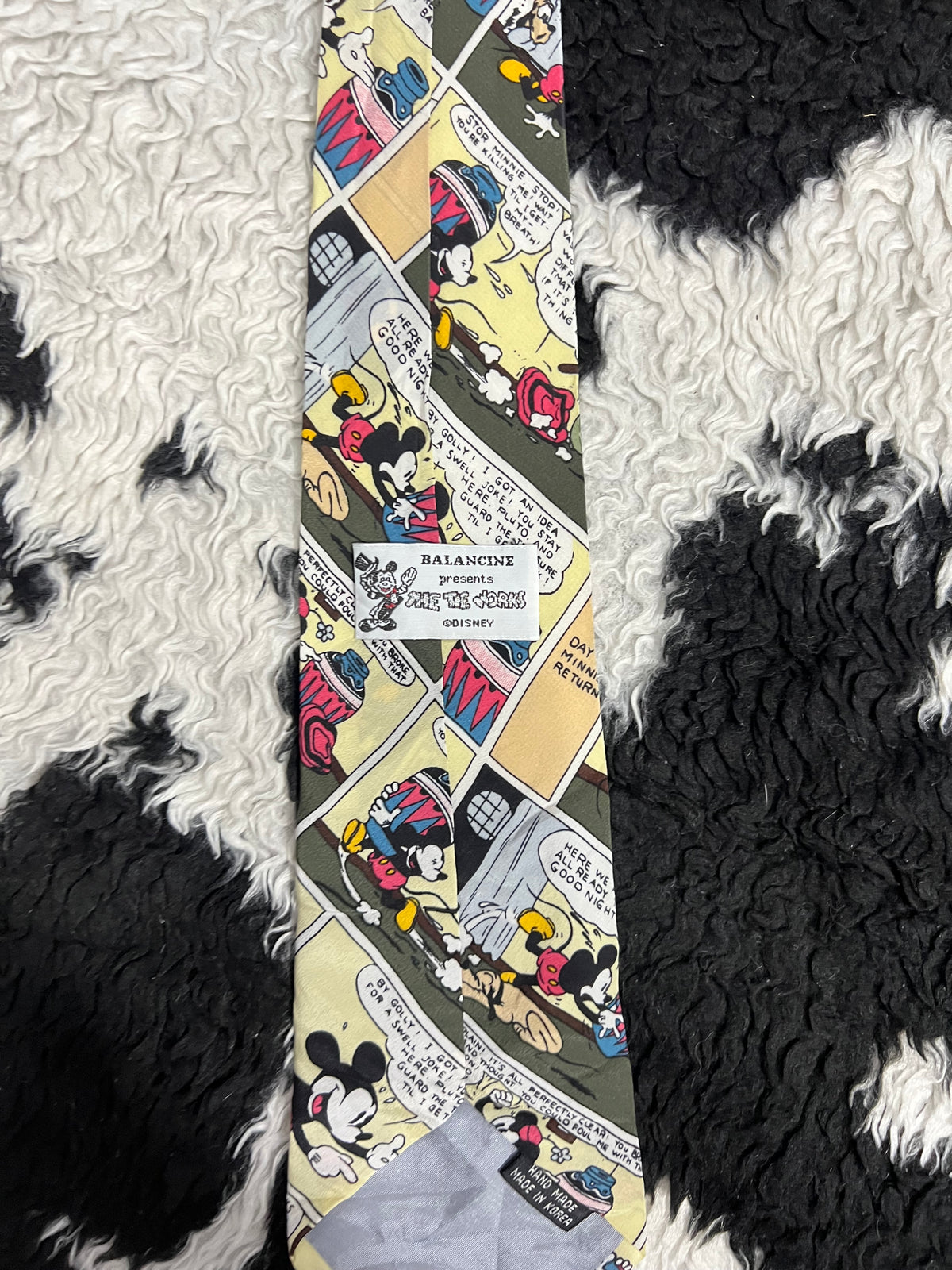 Mickey Mouse Comics Tie