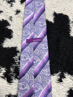Empra Purple Embroidered Tie