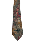 SOVRANO Green Fully Embroidered Tie