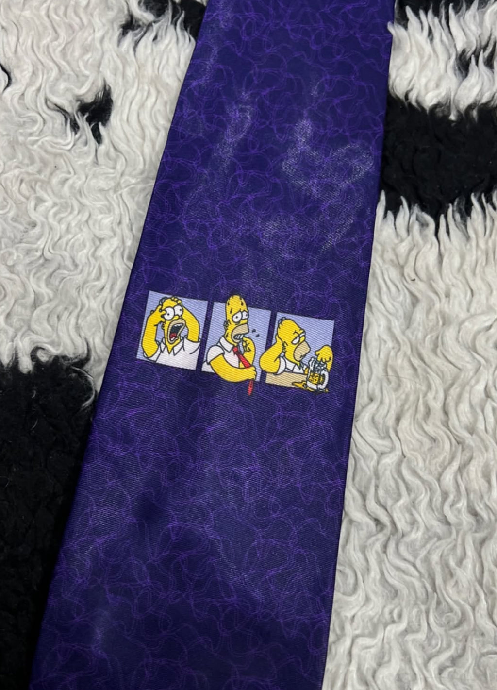 Homer Simpson at Work Tie