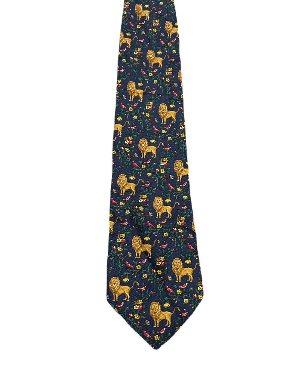 Liberty Lions Floral Tie