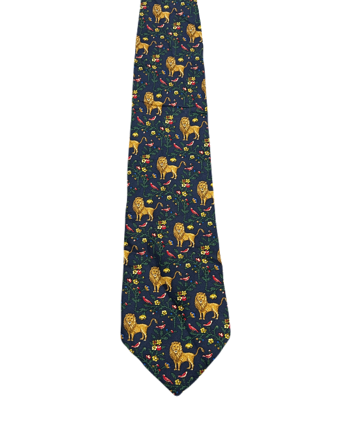 Liberty Lions Floral Tie