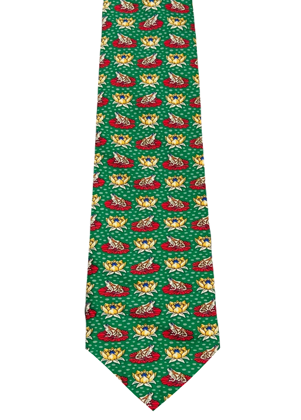 Frogs On Lily Pads Tie