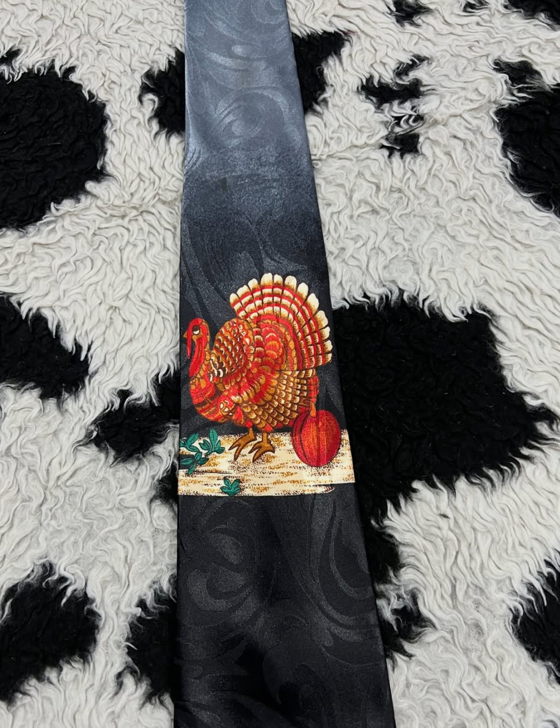 Turkey Graphic Tie