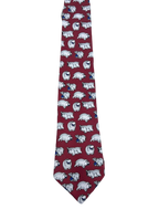 Diamond Silks Hippo Tie