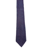 Butler & Webb Narrow Purple Paisley Tie