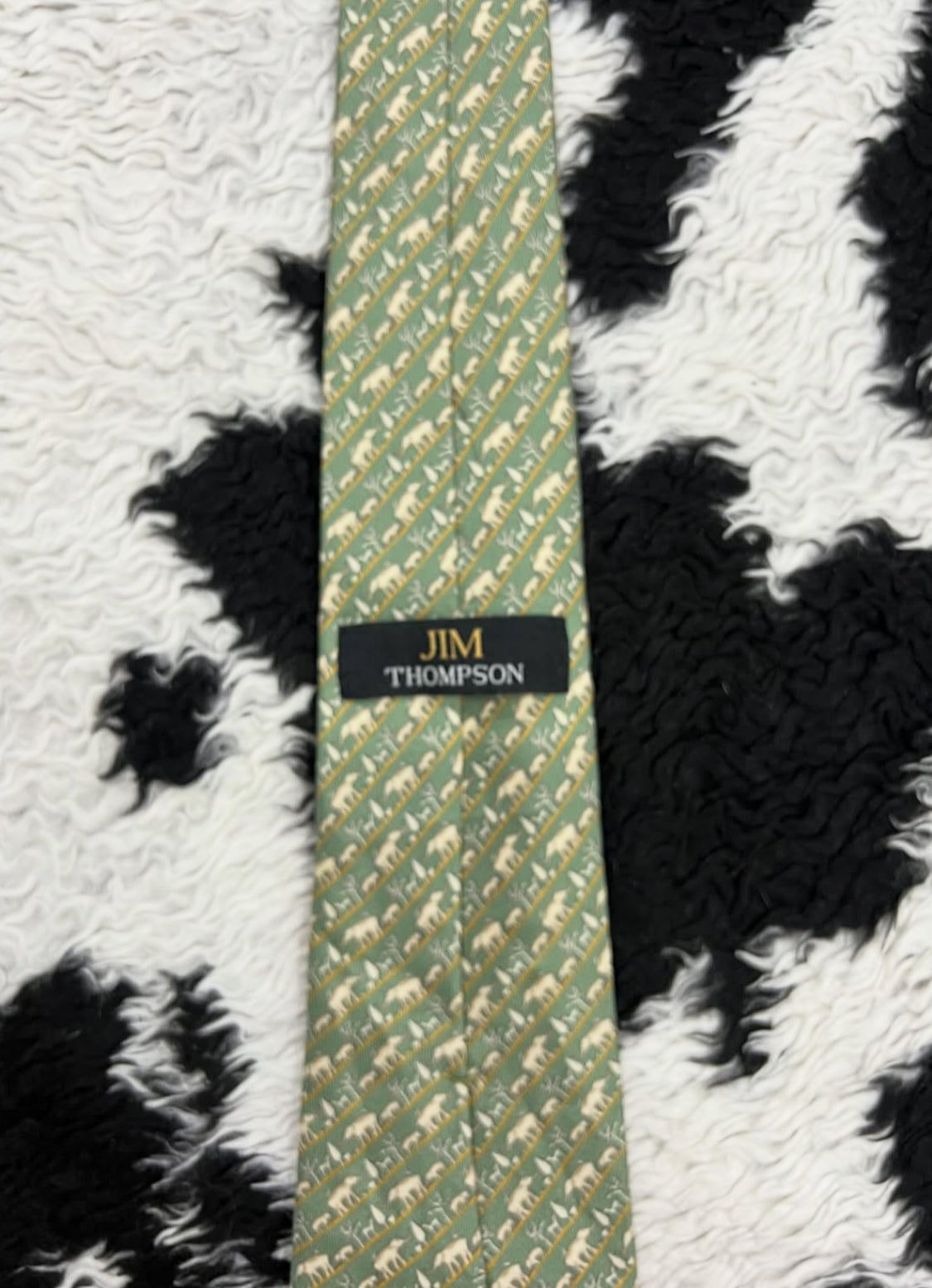 Jim Thompson Elephants Tie