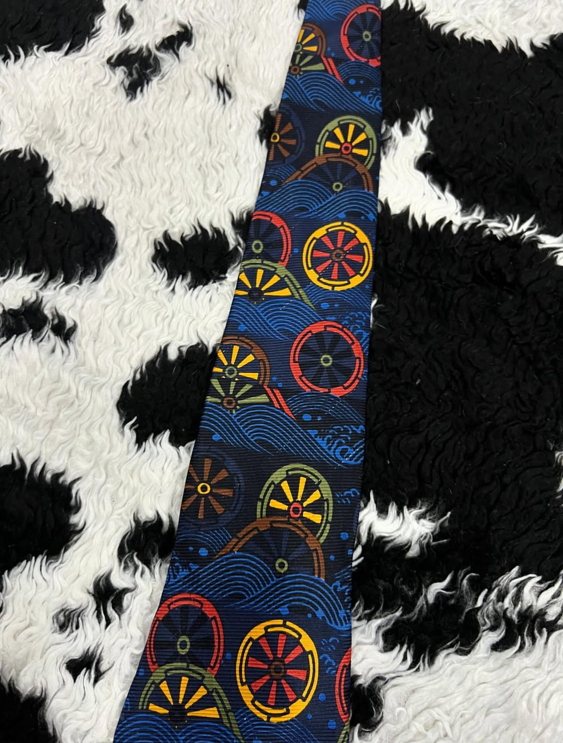 Christian Lacroix Wheels Tie
