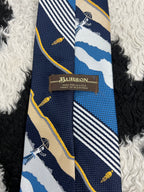 Burton Vintage Cyclist Embroidered Tie