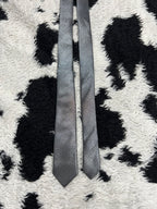 Cedar Woodstate Shining Silver Narrow Tie