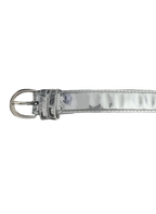 Silver Narrow Belt